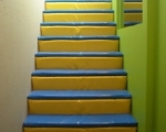 PLAYGROUND INDOOR ACCESSORY Metal Stair Soft Packed