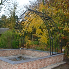 Opbouw vrijstaande serre